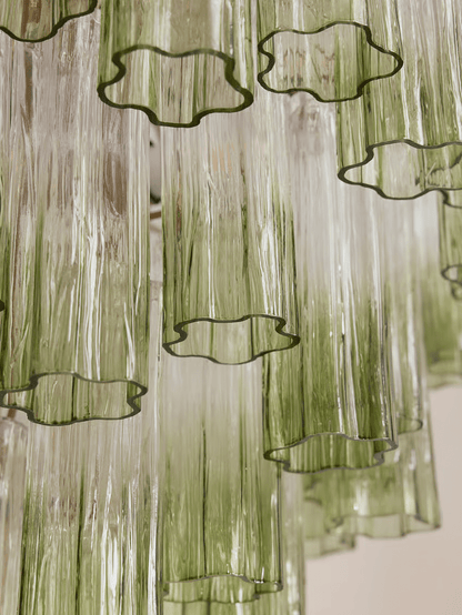 Chiara Chandelier - Elegant Crystal Design with Adjustable Height