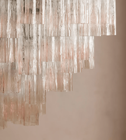 Chiara Chandelier - Elegant Crystal Design with Adjustable Height