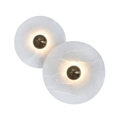 Nayra Alabaster Wall Lamp - Elegant Design with Adjustable Light Direc