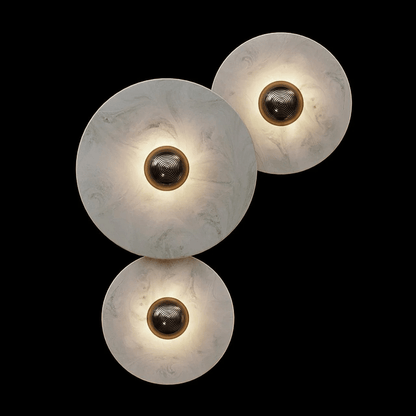 Nayra Alabaster Wall Lamp - Elegant Design with Adjustable Light Direc