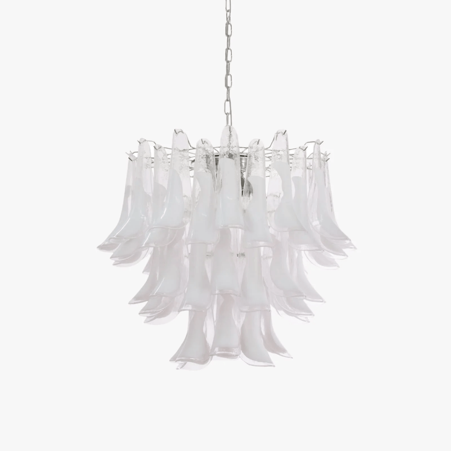 Xiravo Glass Chandelier - Elegant Design with Adjustable Height & LED