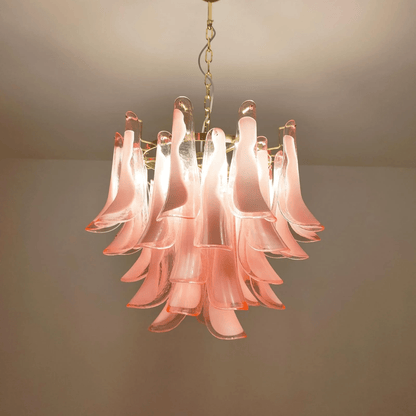 Xiravo Glass Chandelier - Elegant Design with Adjustable Height & LED