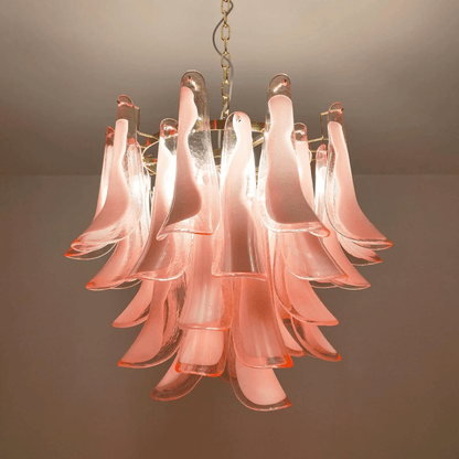 Xiravo Glass Chandelier - Elegant Design with Adjustable Height & LED