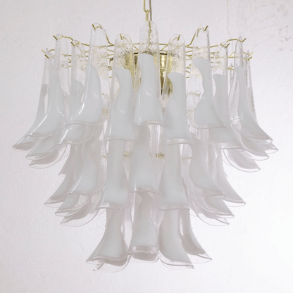Xiravo Glass Chandelier - Elegant Design with Adjustable Height & LED