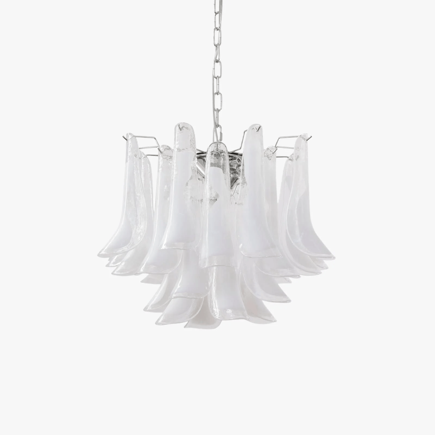 Xiravo Glass Chandelier - Elegant Design with Adjustable Height & LED