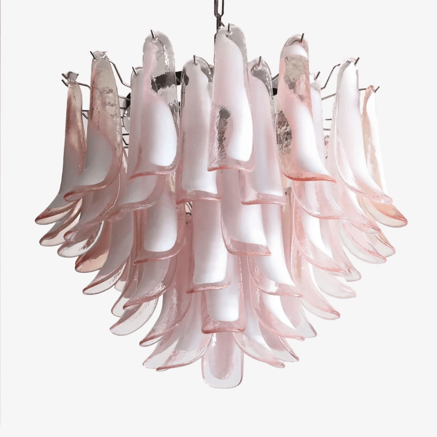 Xiravo Glass Chandelier - Elegant Design with Adjustable Height & LED