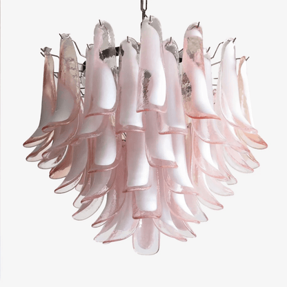 Xiravo Glass Chandelier - Elegant Design with Adjustable Height & LED