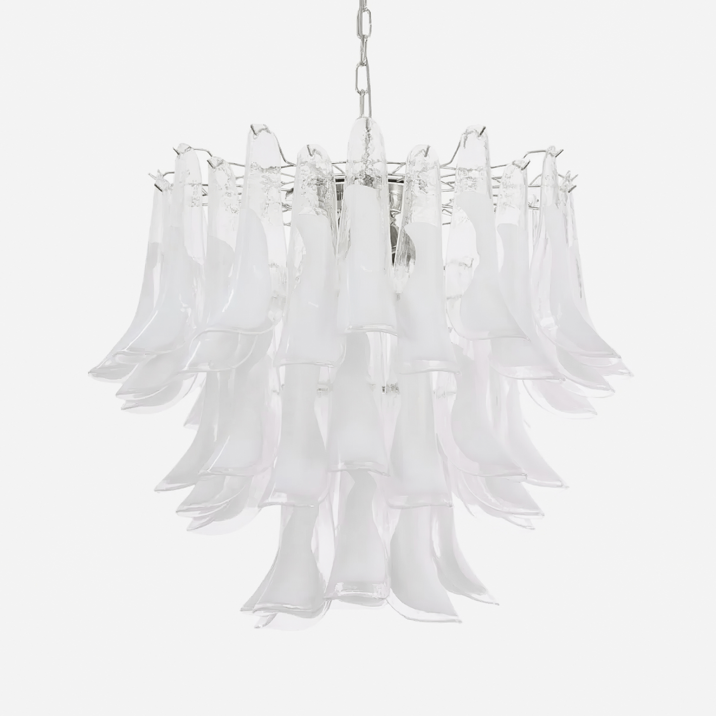 Xiravo Glass Chandelier - Elegant Design with Adjustable Height & LED