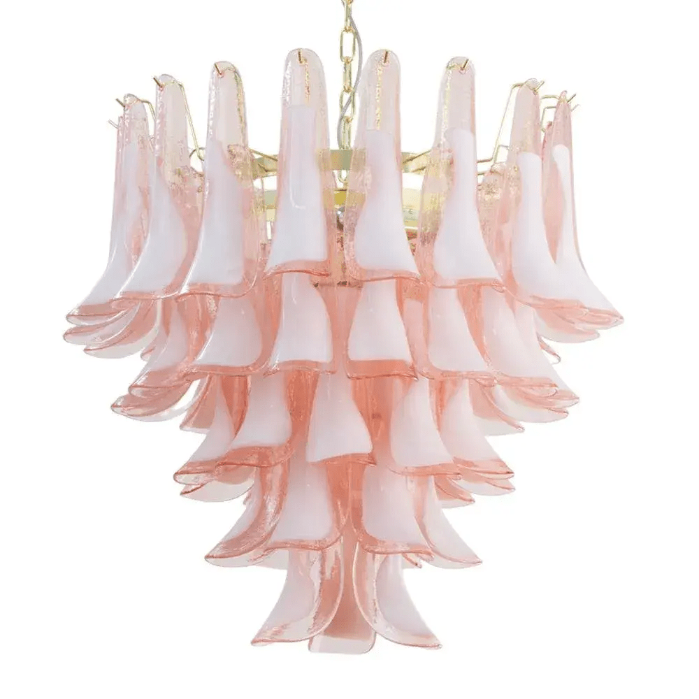 Xiravo Glass Chandelier - Elegant Design with Adjustable Height & LED