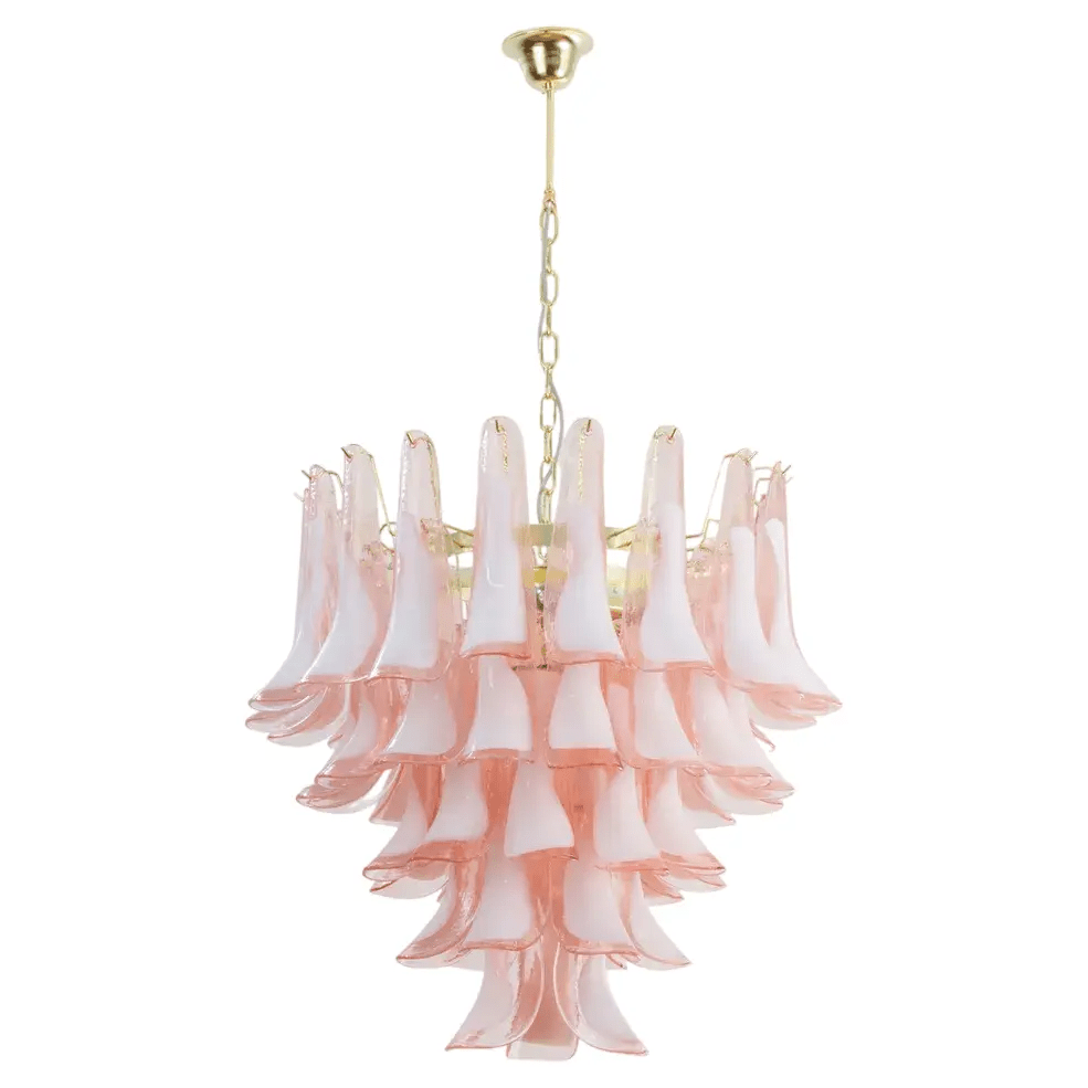 Xiravo Glass Chandelier - Elegant Design with Adjustable Height & LED