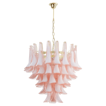 Xiravo Glass Chandelier - Elegant Design with Adjustable Height & LED