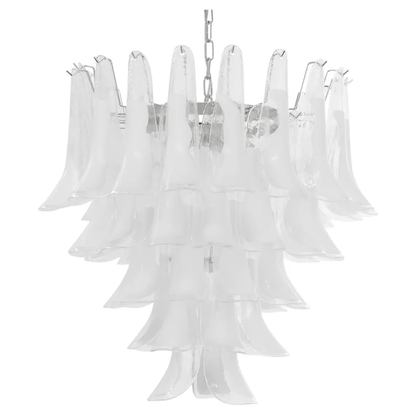 Xiravo Glass Chandelier - Elegant Design with Adjustable Height & LED