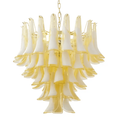 Xiravo Glass Chandelier - Elegant Design with Adjustable Height & LED