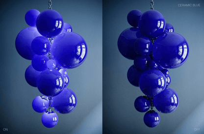 Velymo Grapetta Chandelier - Elegant Design with Adjustable Brightness