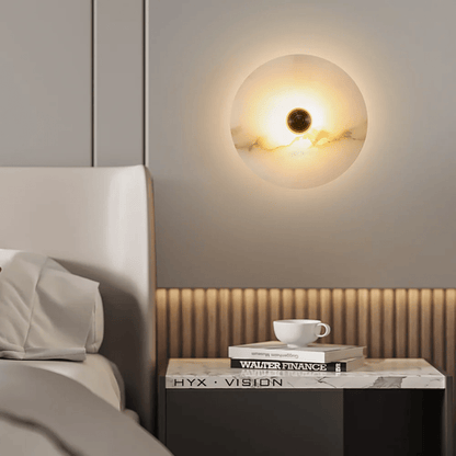 Nayra Alabaster Wall Lamp - Elegant Design with Adjustable Light Direc