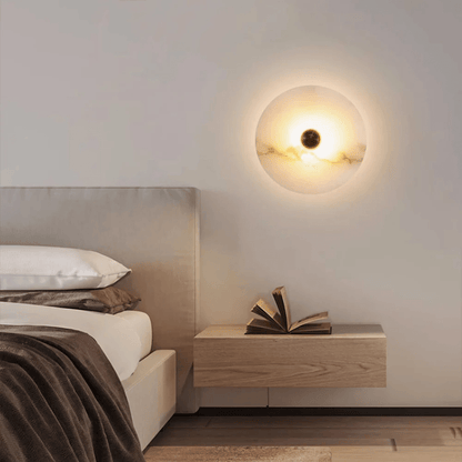 Nayra Alabaster Wall Lamp - Elegant Design with Adjustable Light Direc