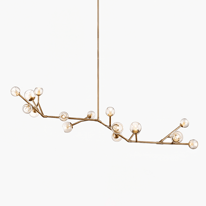 Lunaris Branch Chandelier - Modern Design, Adjustable Brightness