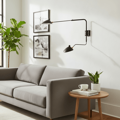 Multi-Arm Spider Wall Sconce - Adjustable Arms, Modern Design