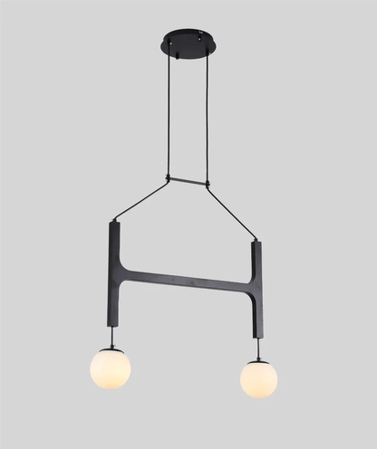 Lunna Orb Chandelier - Modern Design with Adjustable Height & LED Ligh