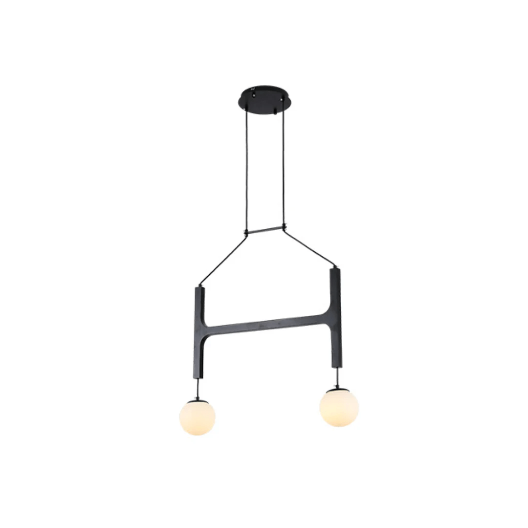 Lunna Orb Chandelier - Modern Design with Adjustable Height & LED Ligh