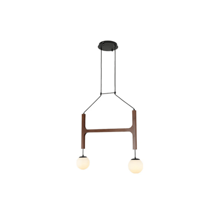 Lunna Orb Chandelier - Modern Design with Adjustable Height & LED Ligh