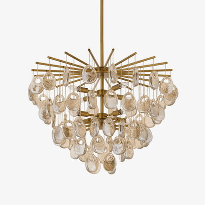 Jacqueline Chandelier - Elegant Crystal Design with Adjustable Height