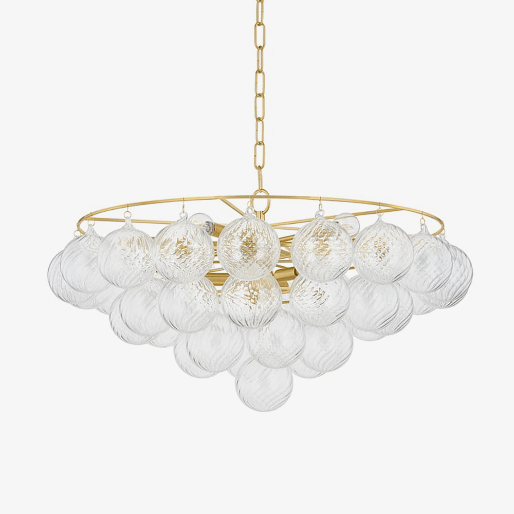 Mimi Chandelier - Elegant Crystal Design with Adjustable Height and Di