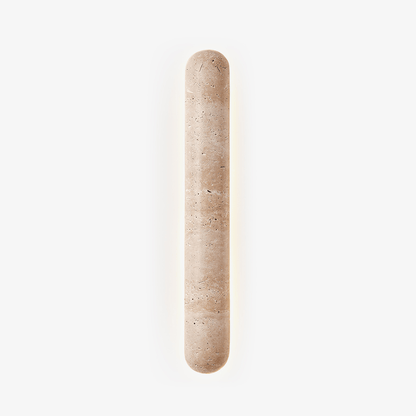 Liora Travertine Wall Sconce - Elegant Design, Adjustable Light Direct