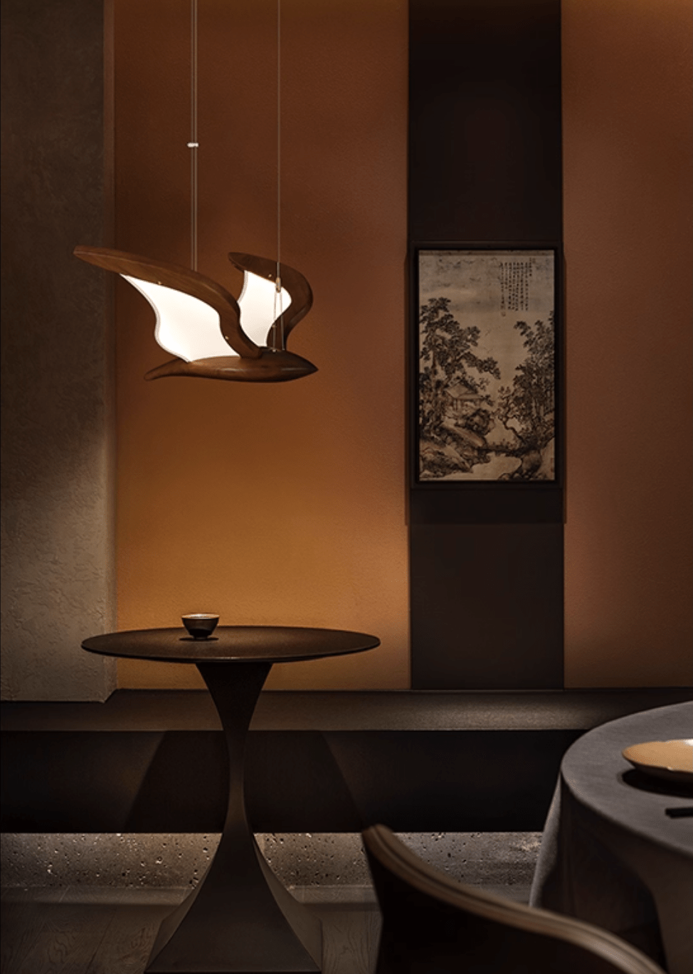 Elegant Warbler Chandelier - Adjustable Height, Energy-Efficient LED