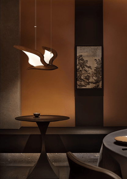 Elegant Warbler Chandelier - Adjustable Height, Energy-Efficient LED