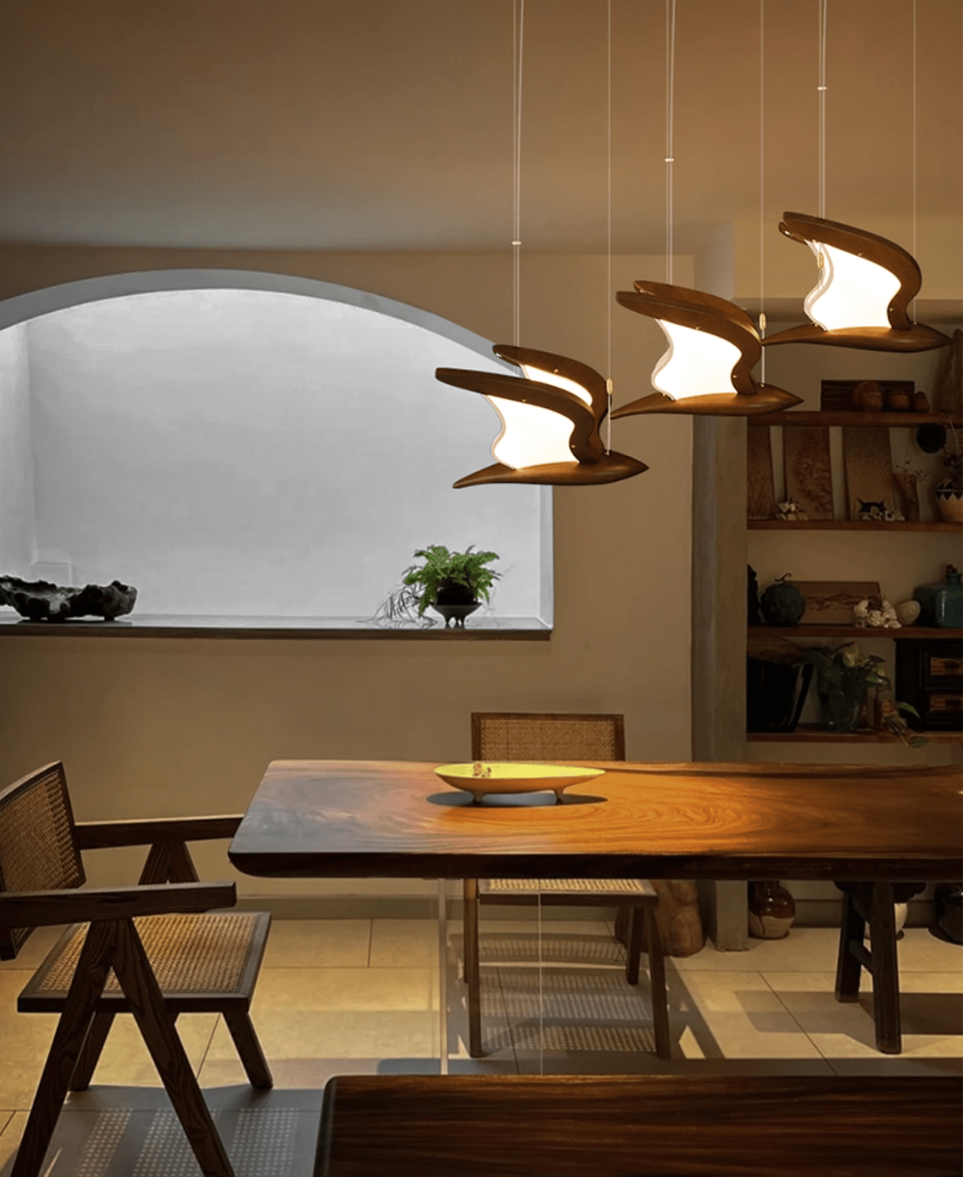 Elegant Warbler Chandelier - Adjustable Height, Energy-Efficient LED