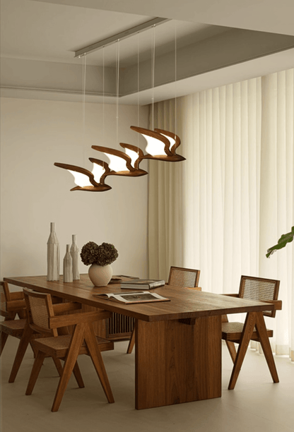 Elegant Warbler Chandelier - Adjustable Height, Energy-Efficient LED