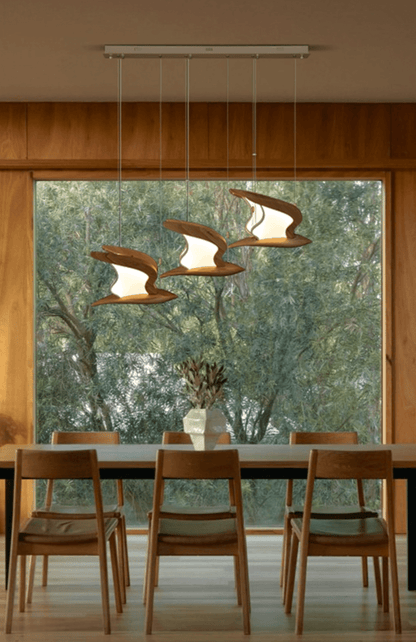 Elegant Warbler Chandelier - Adjustable Height, Energy-Efficient LED