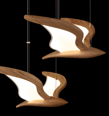Elegant Warbler Chandelier - Adjustable Height, Energy-Efficient LED