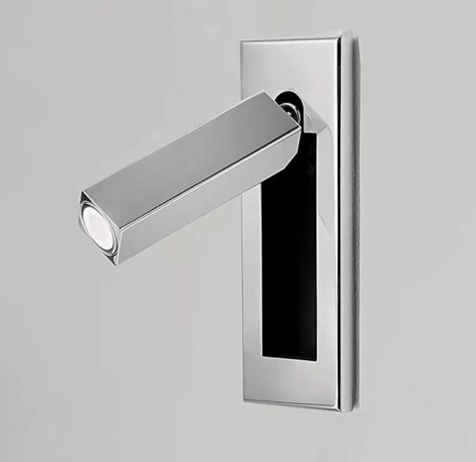 Professional Embedded Bedside Sconce with Adjustable Light and USB Por