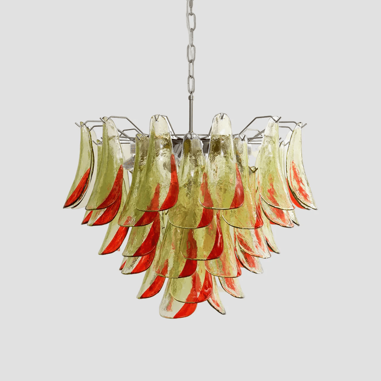 Marielle Glass Chandelier - Elegant Illumination with Adjustable Heigh