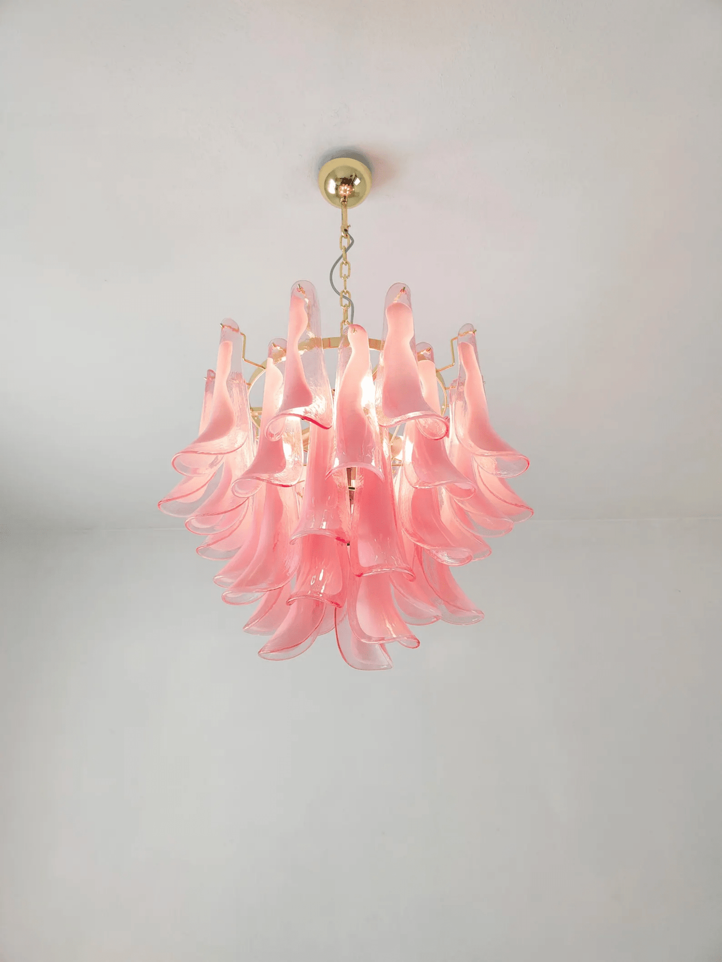 Xiravo Glass Chandelier - Elegant Design with Adjustable Height & LED