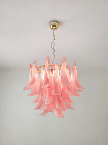 Xiravo Glass Chandelier - Elegant Design with Adjustable Height & LED