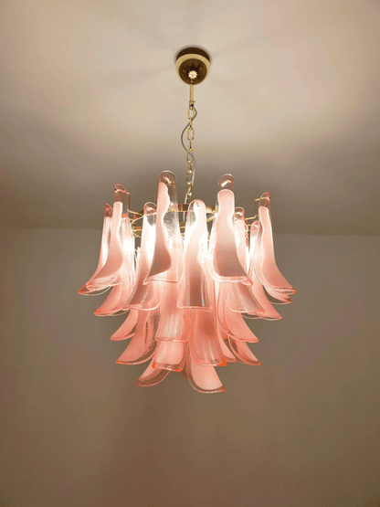 Xiravo Glass Chandelier - Elegant Design with Adjustable Height & LED