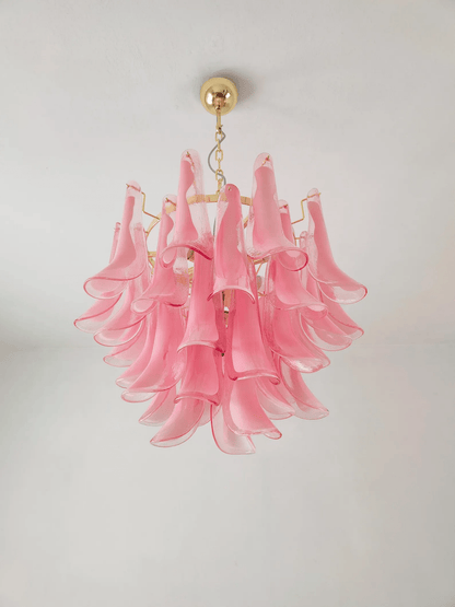 Xiravo Glass Chandelier - Elegant Design with Adjustable Height & LED