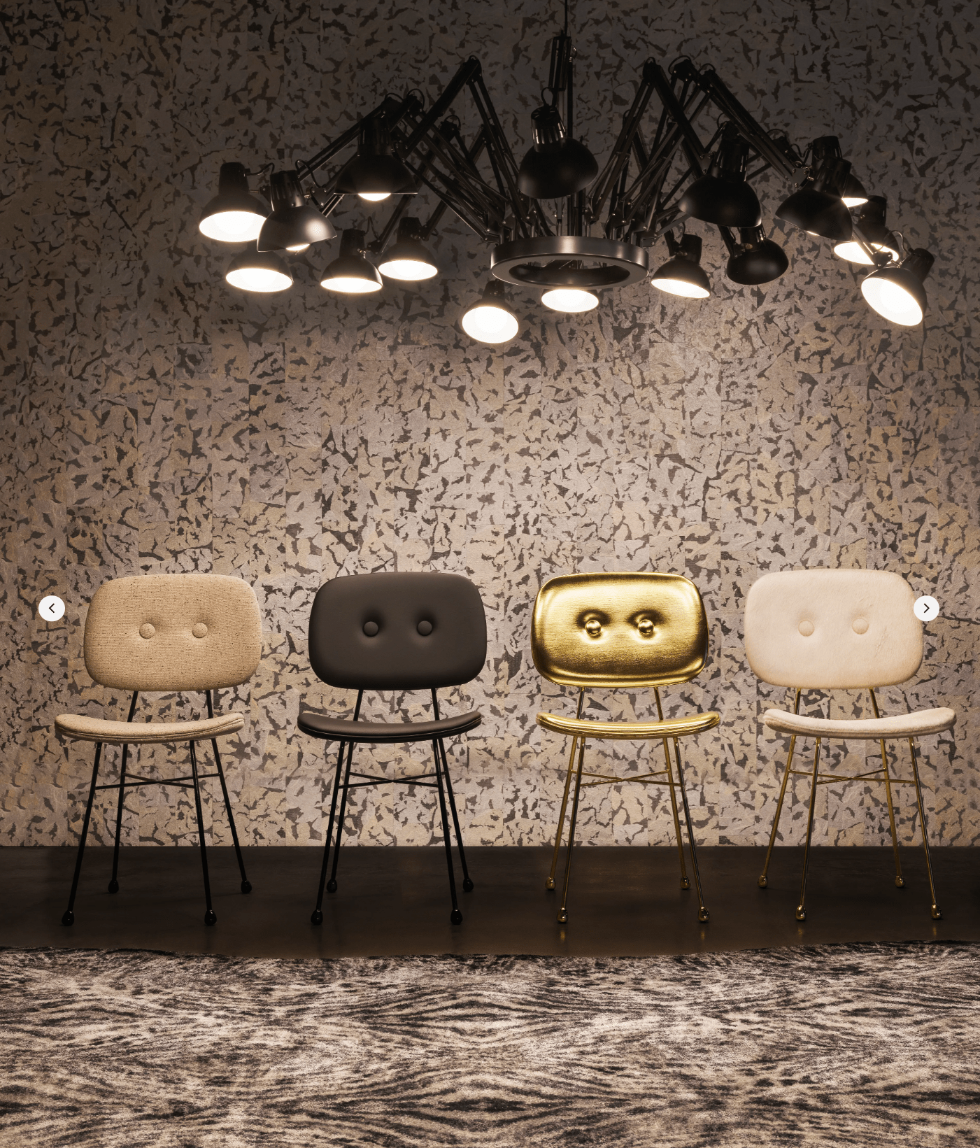 Dear Ingo Chandelier - Modern Design, Adjustable Height, LED Compatibl