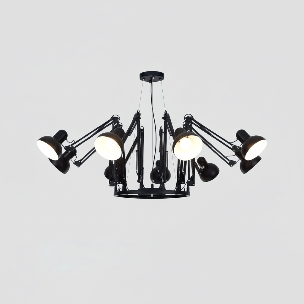Dear Ingo Chandelier - Modern Design, Adjustable Height, LED Compatibl