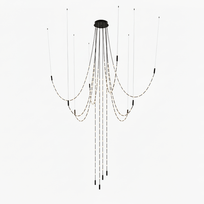 Multidot Chandelier - Modern Design with Adjustable Brightness and Ene