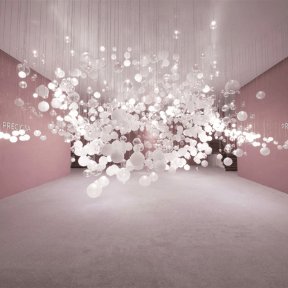 Breath of Light Customizable Chandelier with Dimmable LED and Elegant