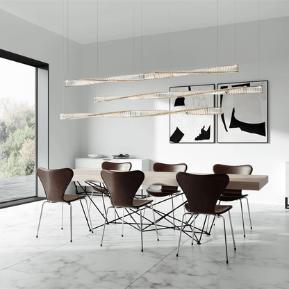 Inspiral Customizable Chandelier - Adjustable Brightness & Unique Desi