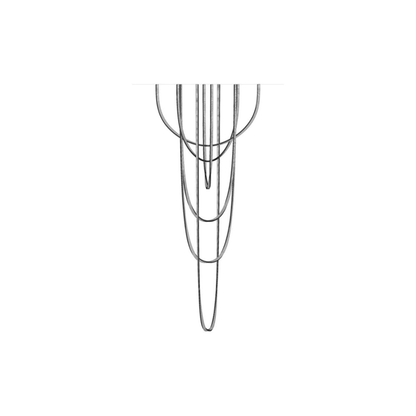 Inspiral Customizable Chandelier - Adjustable Brightness & Unique Desi