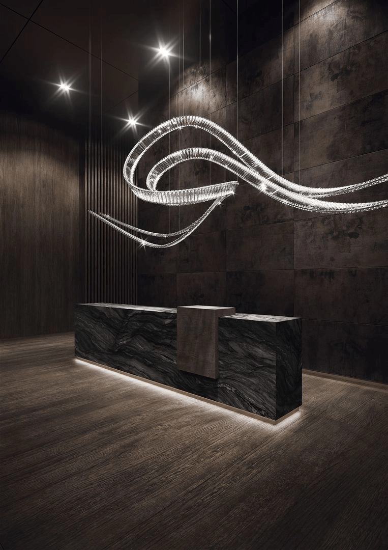 Inspiral Customizable Chandelier - Adjustable Brightness & Unique Desi