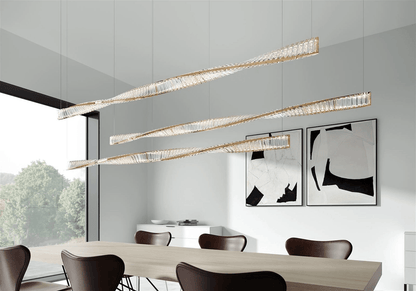Inspiral Customizable Chandelier - Adjustable Brightness & Unique Desi