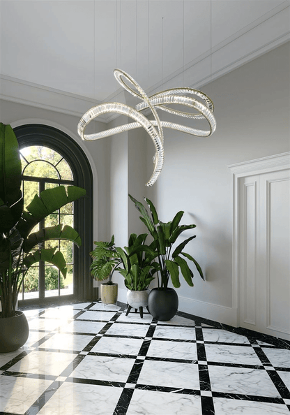 Inspiral Customizable Chandelier - Adjustable Brightness & Unique Desi