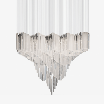 Diamond Cloud Customizable Chandelier with Adjustable Lighting & Elega